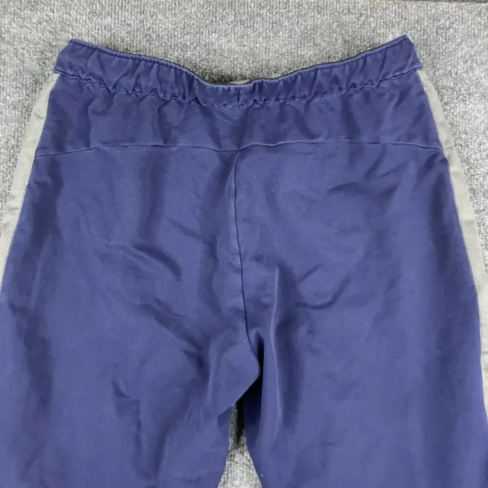 Puma Pants Mens Size M Navy Track Joggers Athletic Tapered Stretch Drawstring‎